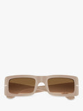 Persol rectangular sunglasses in beige brown - British product