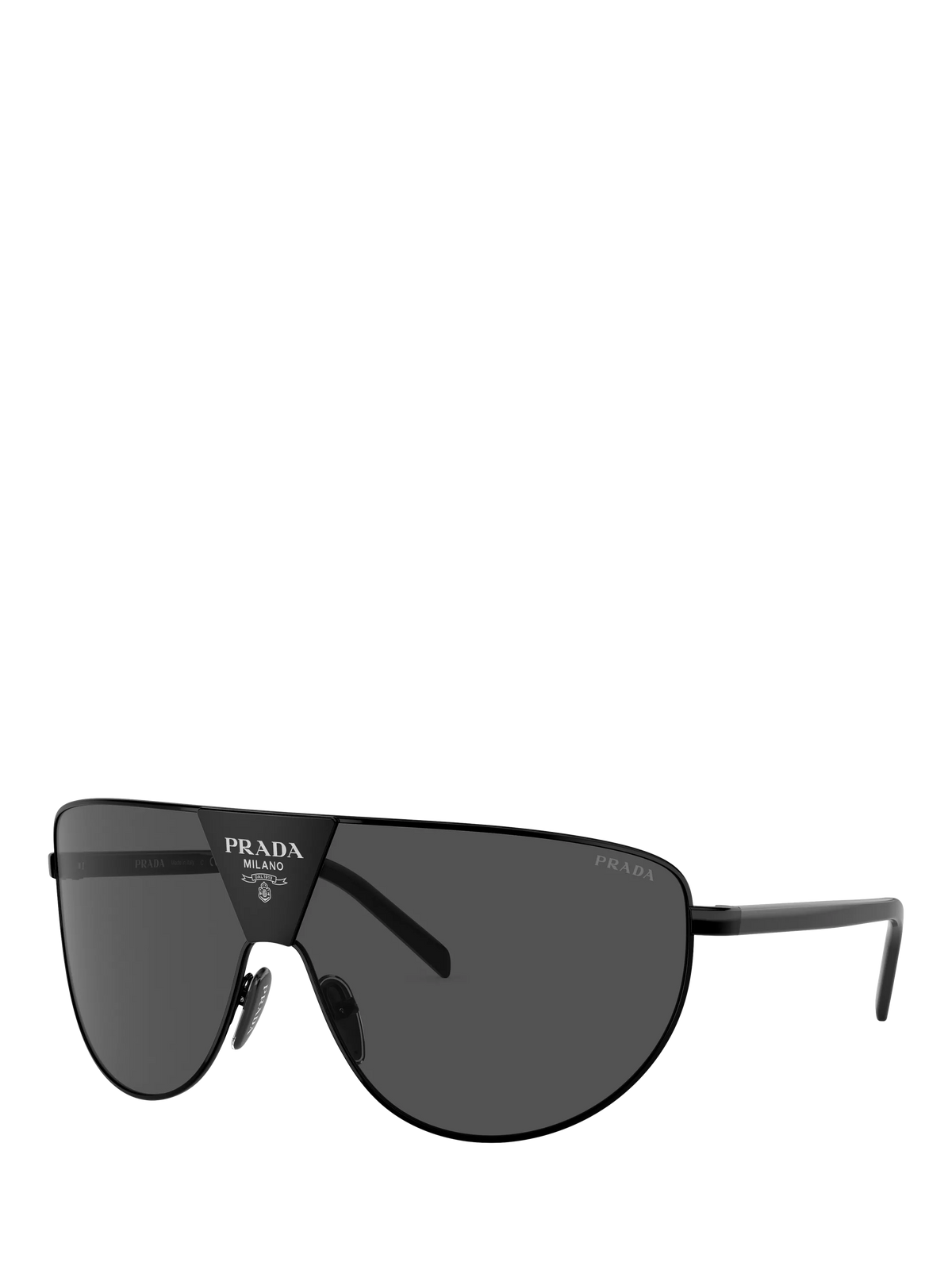 Prada PR 69ZS Men's Aviator Sunglasses, Black
