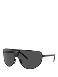 Prada PR 69ZS Men's Aviator Sunglasses, Black