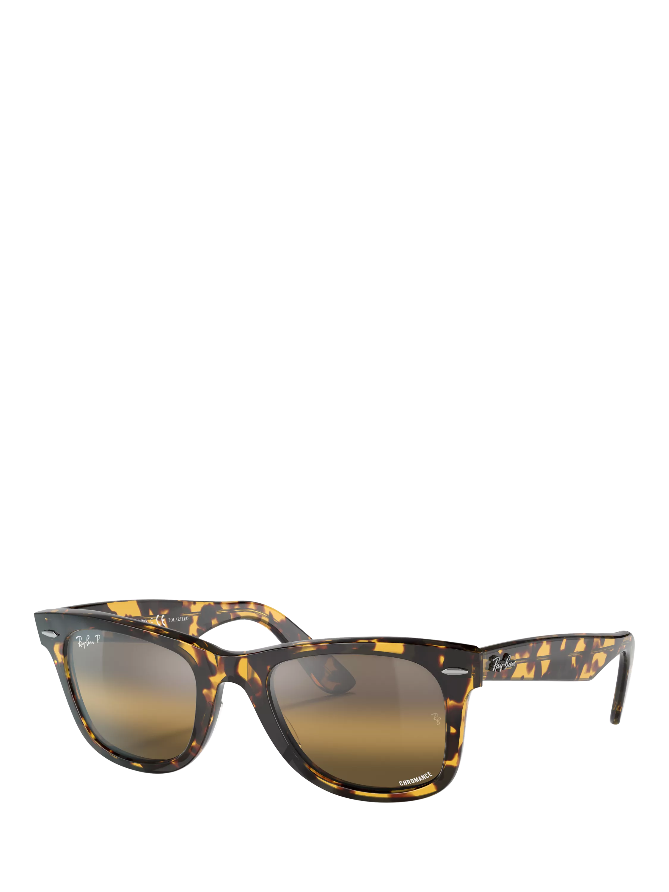 Ray-Ban Polarised Wayfarer sunglasses Yellow Havana, imported from the UK