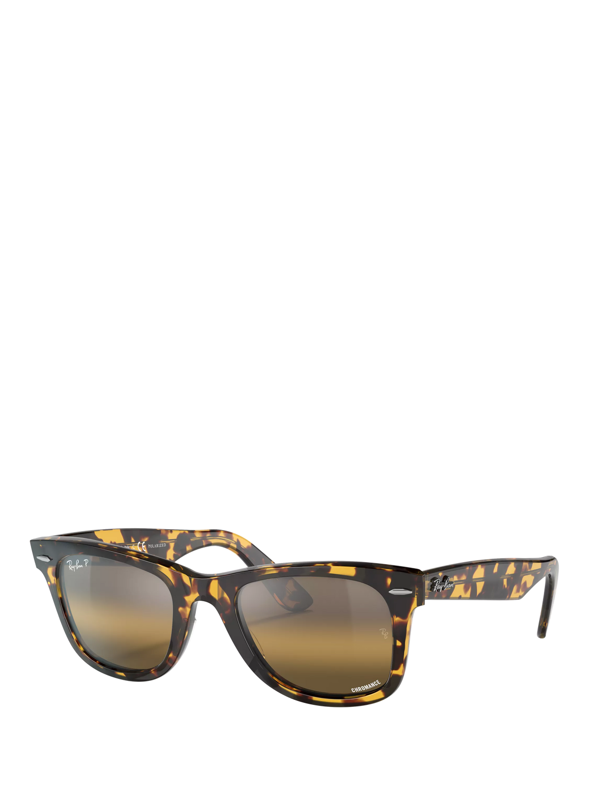 Ray-Ban Polarised Wayfarer sunglasses Yellow Havana, imported from the UK