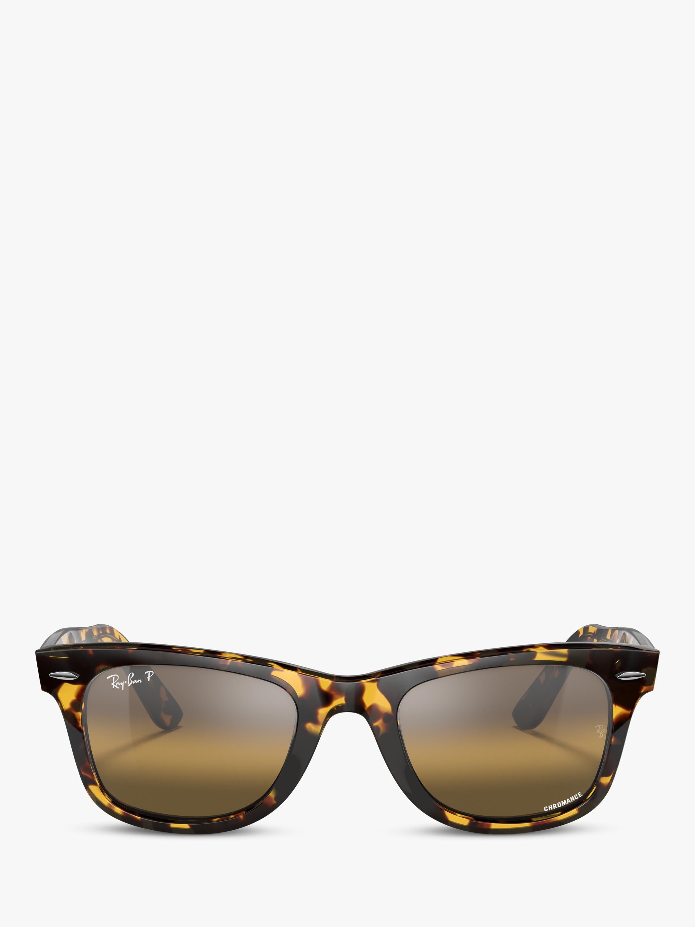 Ray-Ban Polarised Wayfarer sunglasses Yellow Havana, imported from the UK