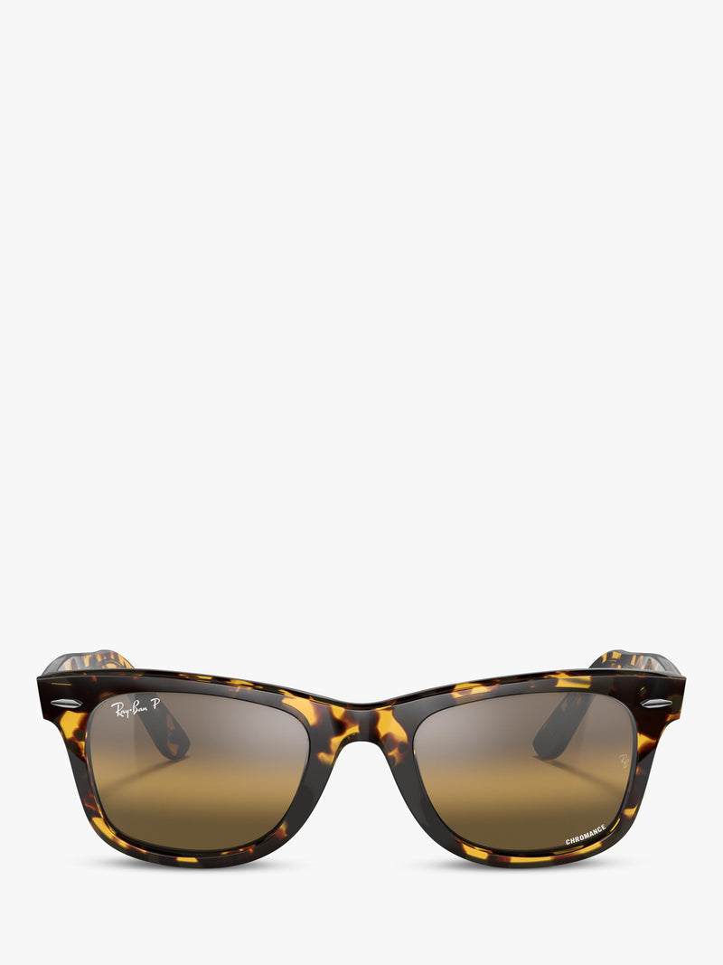 Ray-Ban Polarised Wayfarer sunglasses Yellow Havana, imported from the UK