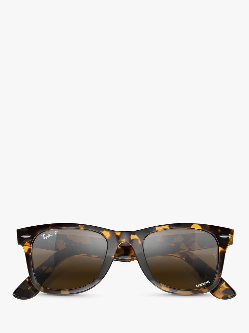 Ray-Ban Polarised Wayfarer sunglasses Yellow Havana, imported from the UK