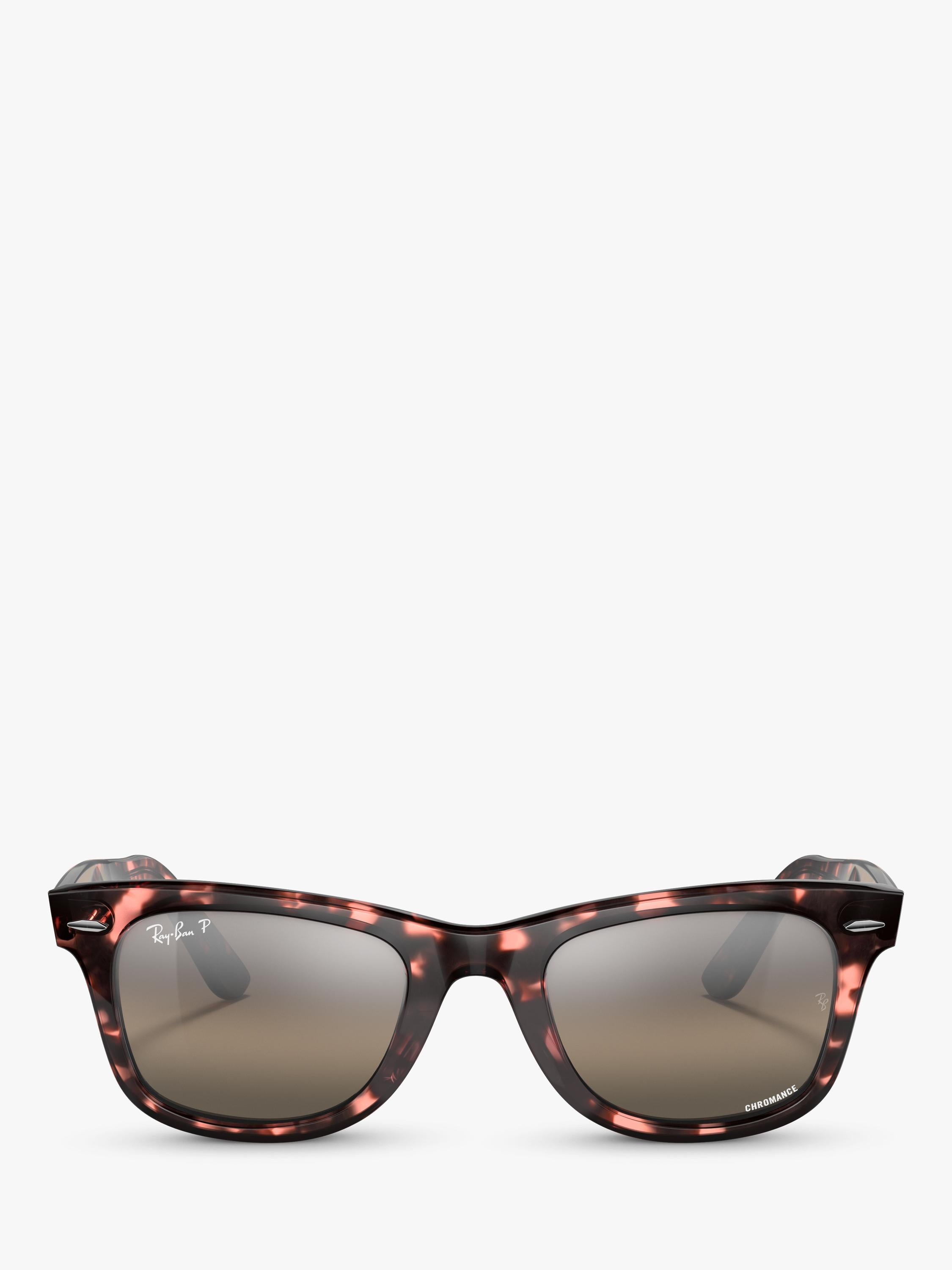 Ray-Ban RB2140 D-Frame sunglasses transparent pink, UK version