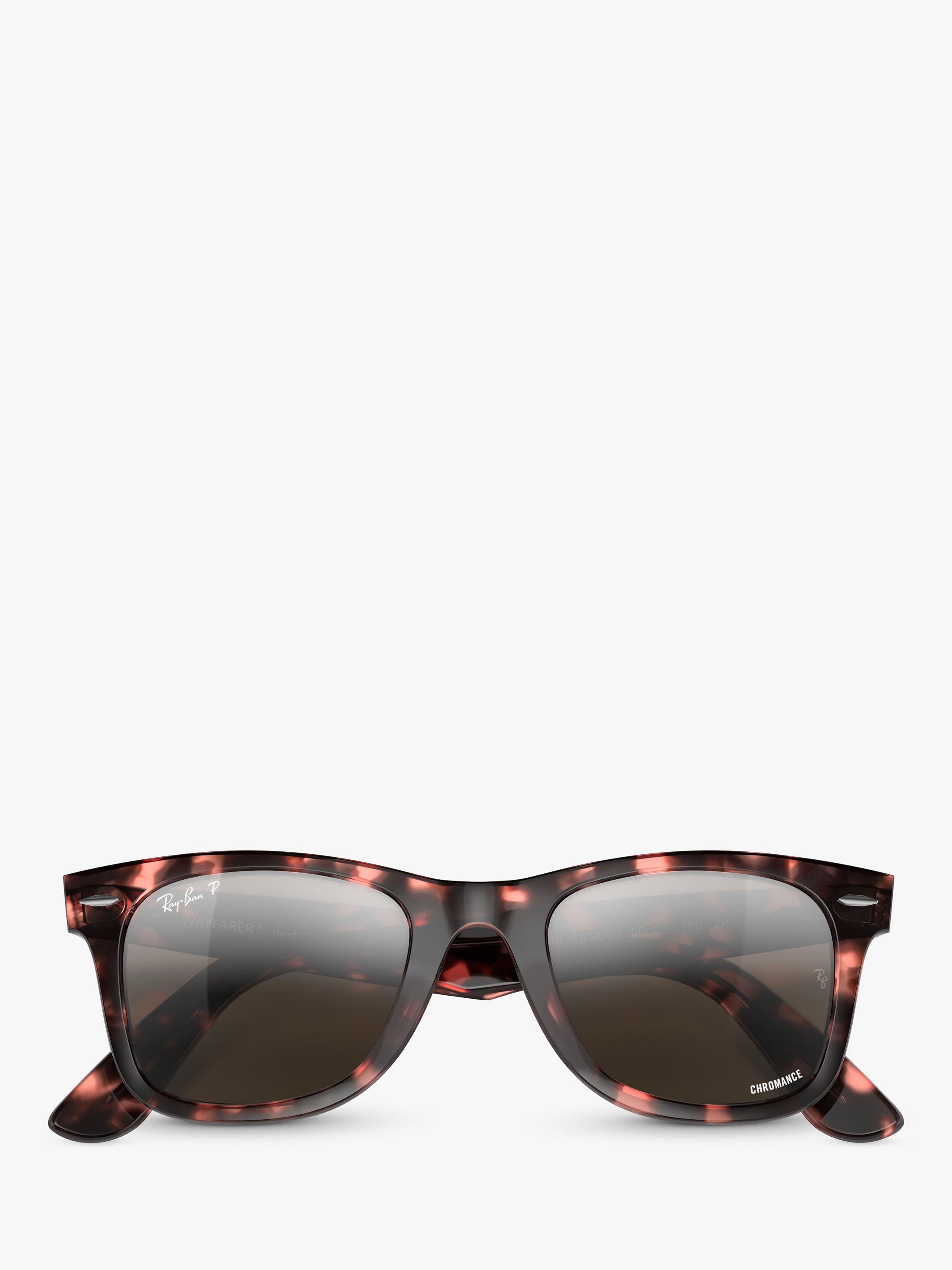 Ray-Ban RB2140 D-Frame sunglasses transparent pink, UK version