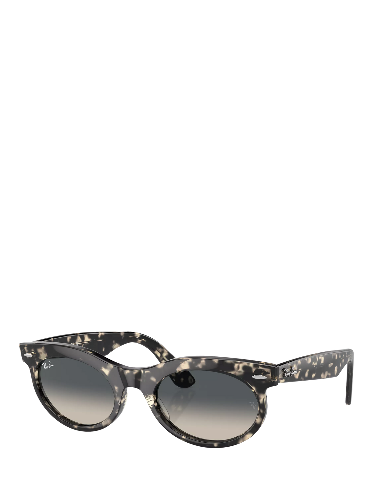 Ray-Ban oval sunglasses RB2242 Grey Havana (British brand)
