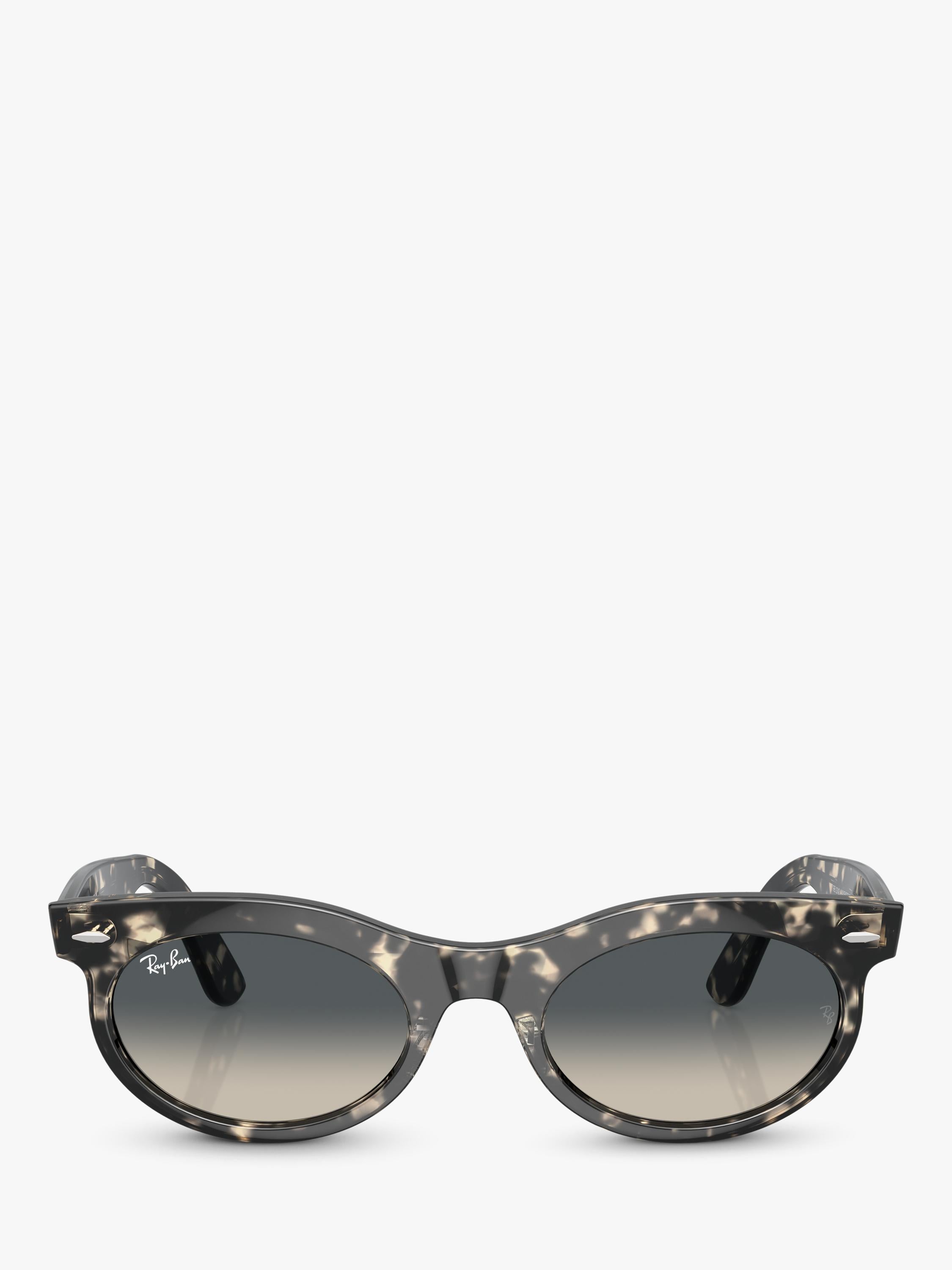 Ray-Ban oval sunglasses RB2242 Grey Havana (British brand)