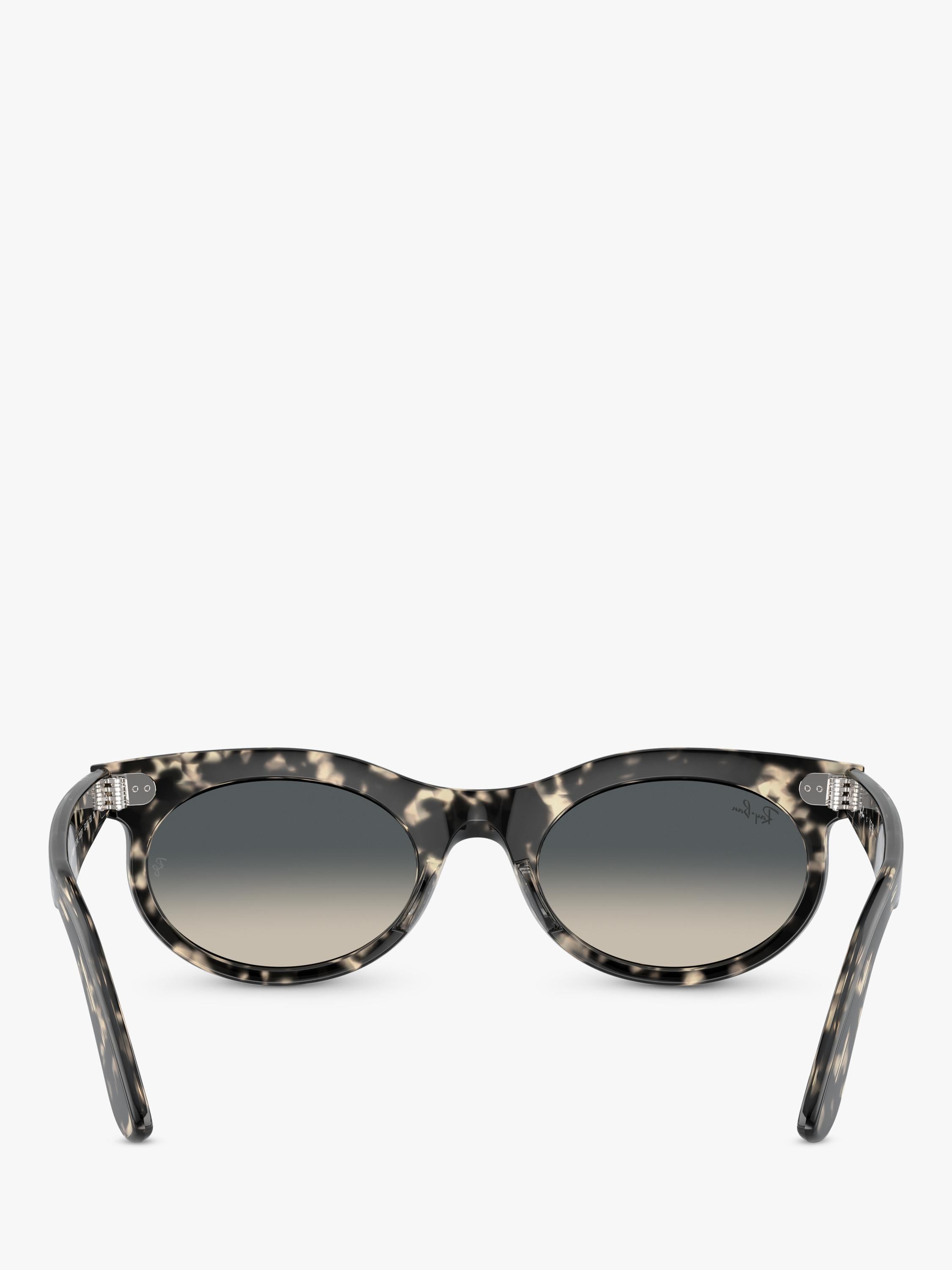 Ray-Ban oval sunglasses RB2242 Grey Havana (British brand)