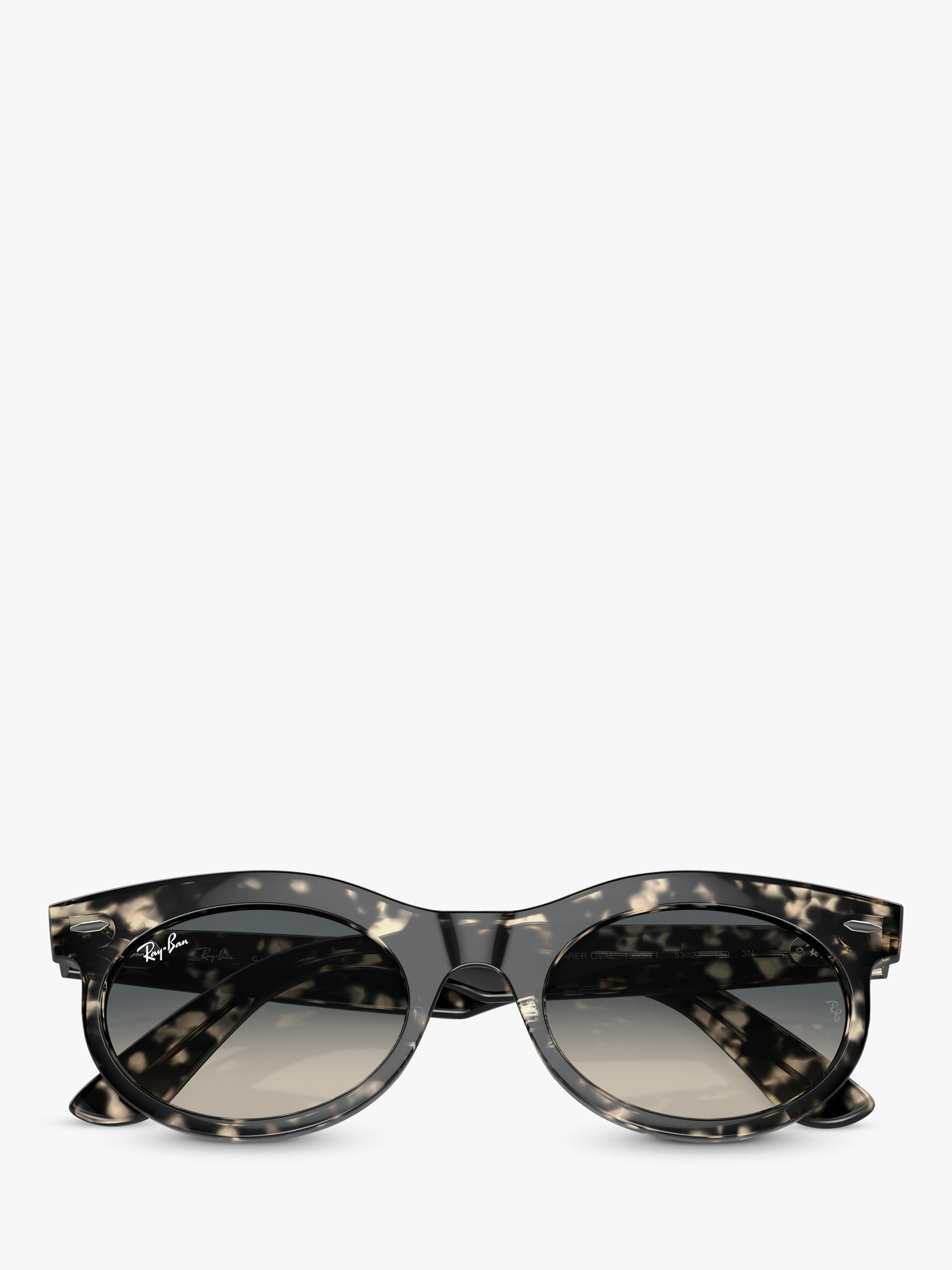Ray-Ban oval sunglasses RB2242 Grey Havana (British brand)