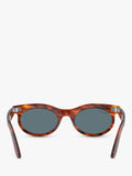 Ray-Ban oval sunglasses striped havana 50mm, UK version