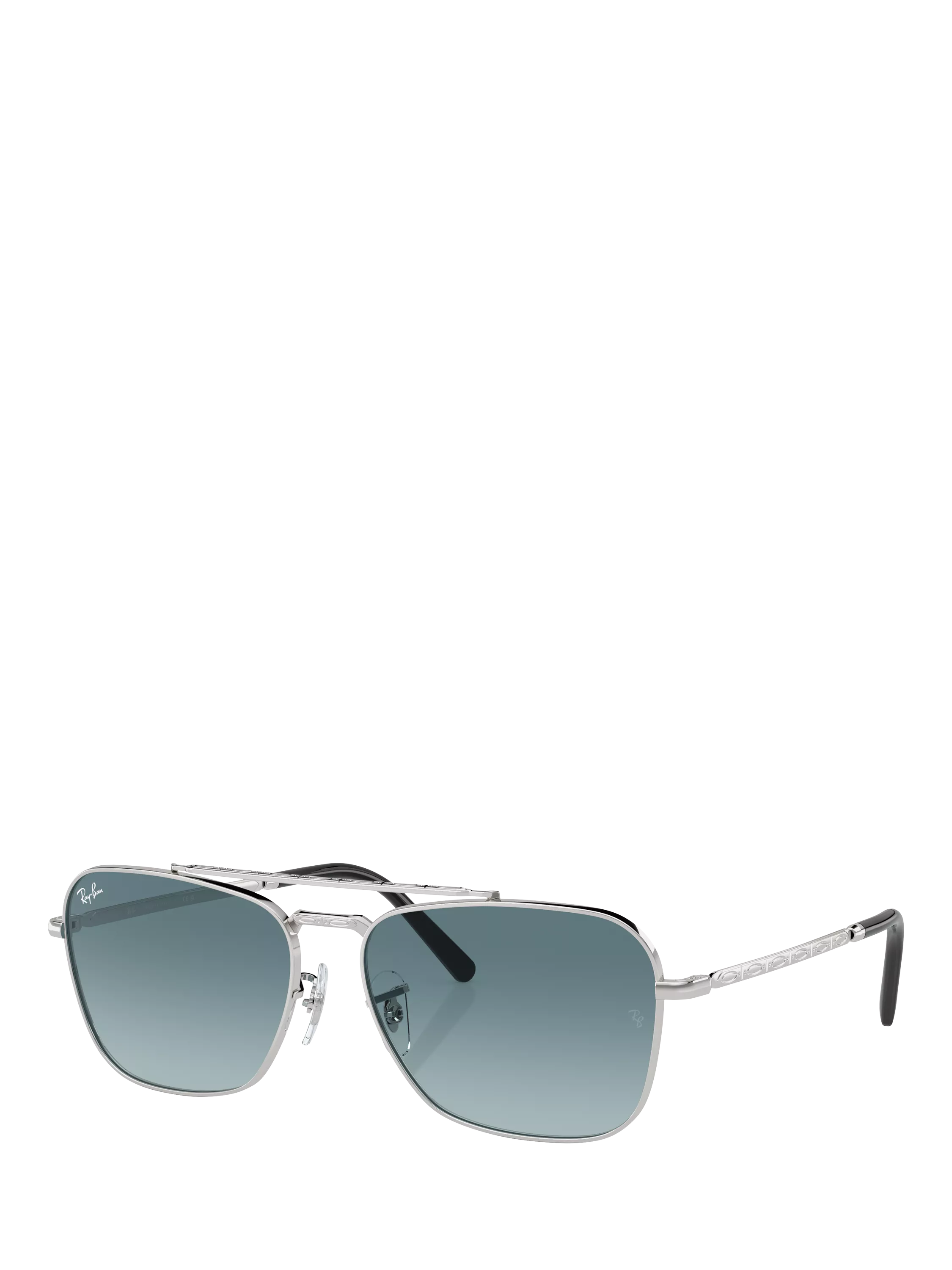 Ray-Ban RB3636 round sunglasses silver - British product