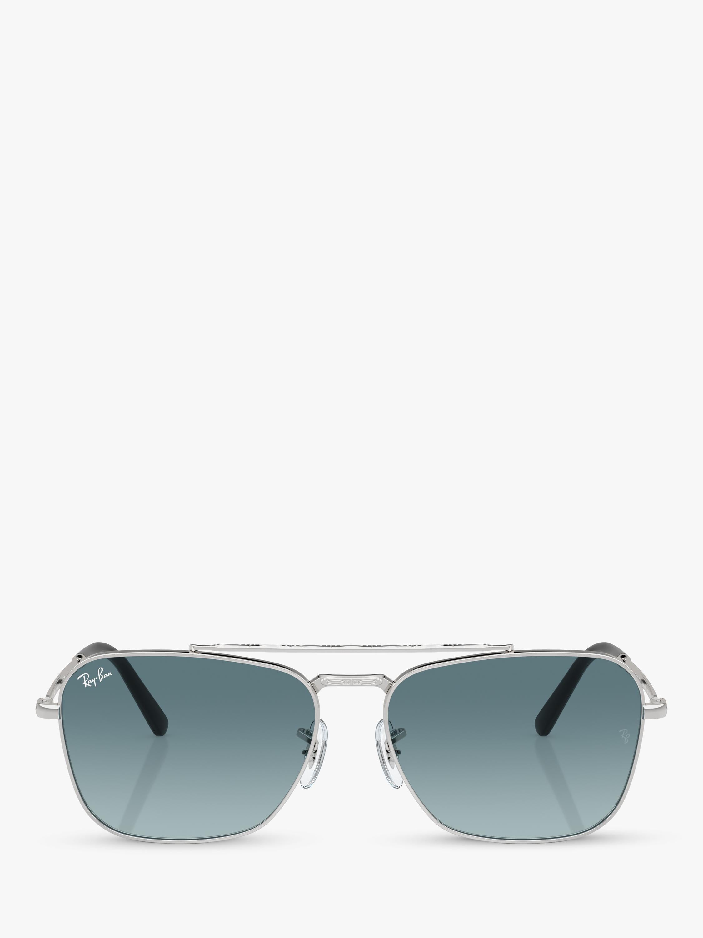 Ray-Ban RB3636 round sunglasses silver - British product