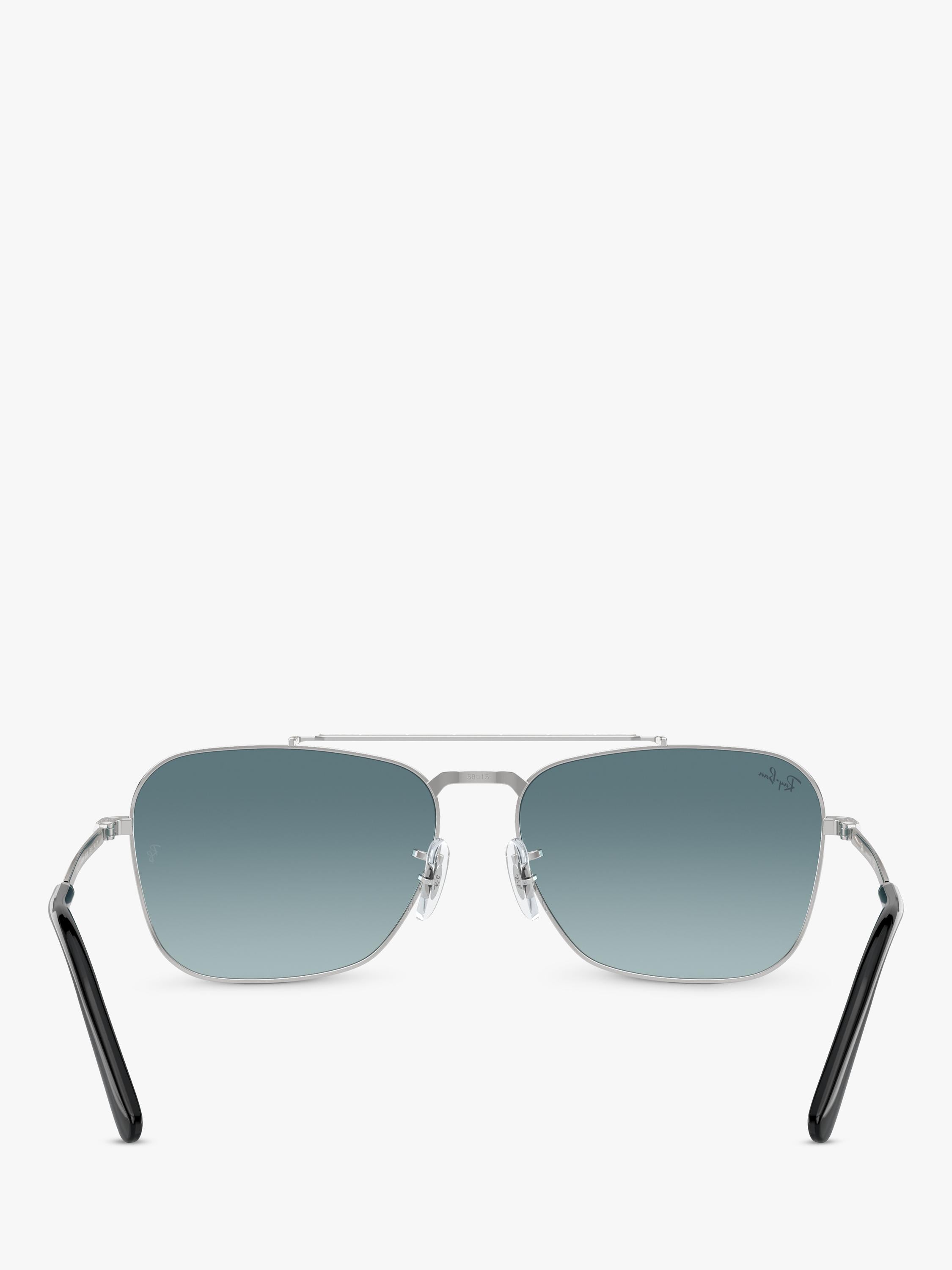 Ray-Ban RB3636 round sunglasses silver - British product