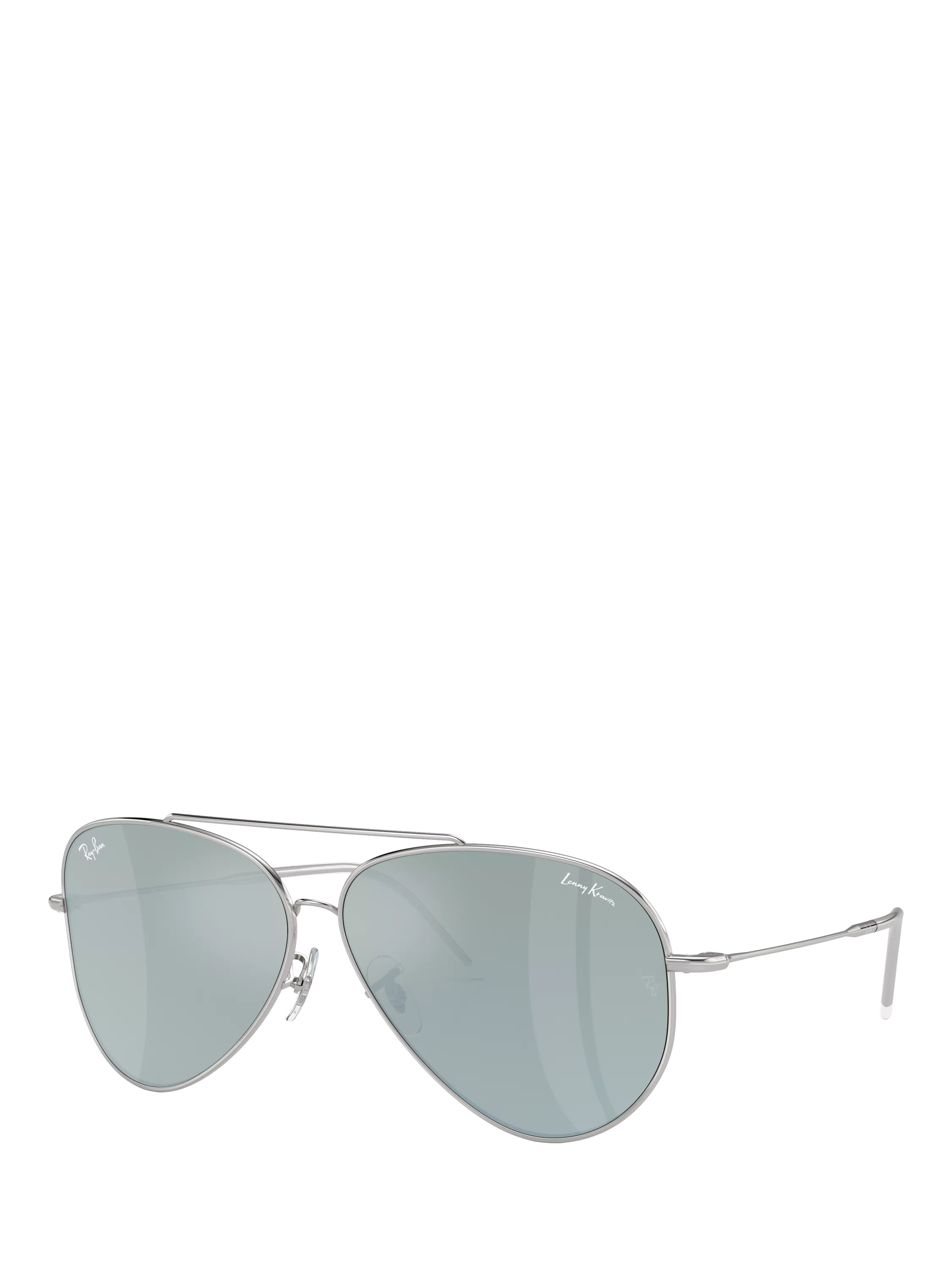 Ray-Ban aviator reverse sunglasses silver (British brand)