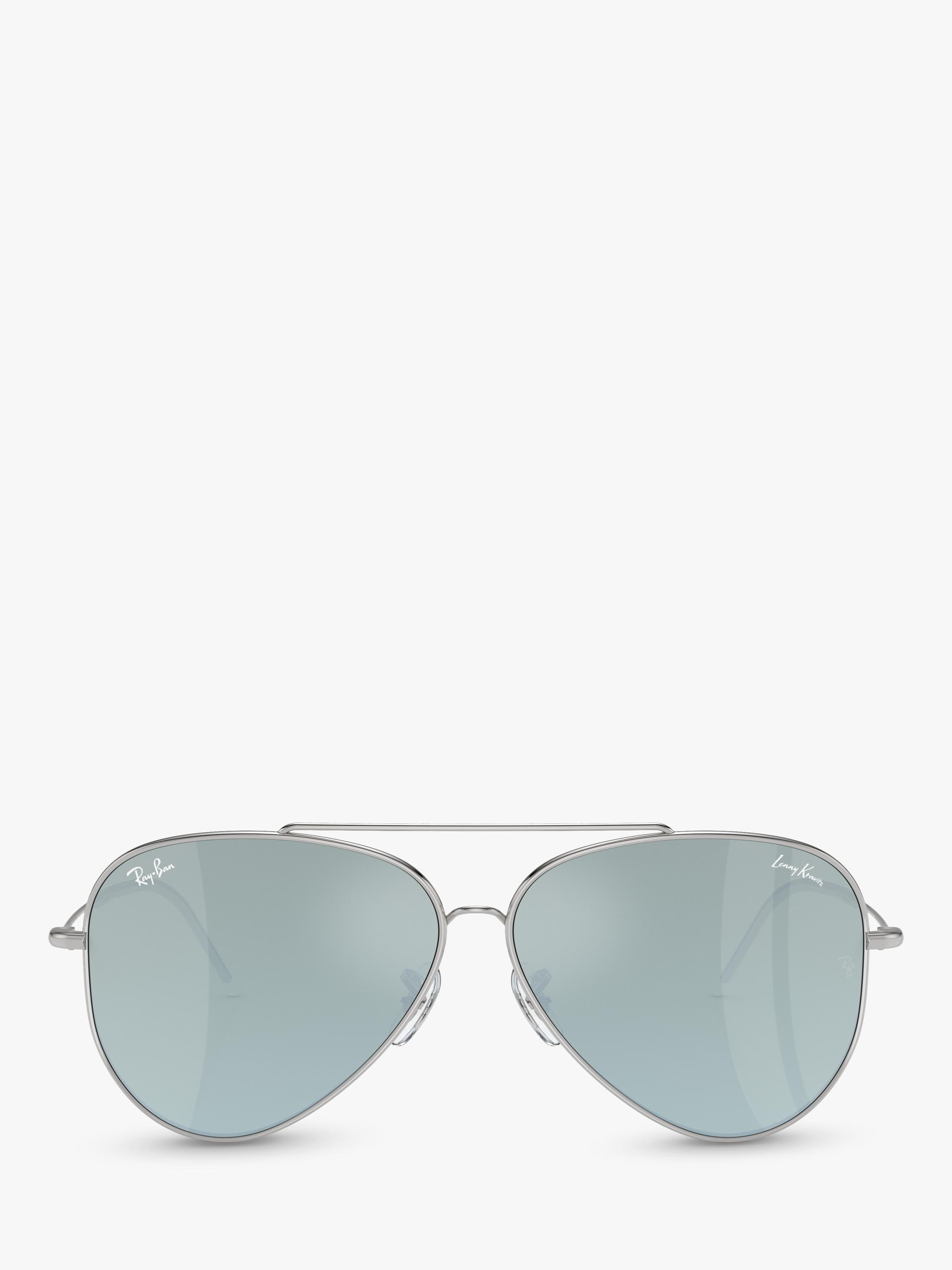 Ray-Ban aviator reverse sunglasses silver (British brand)