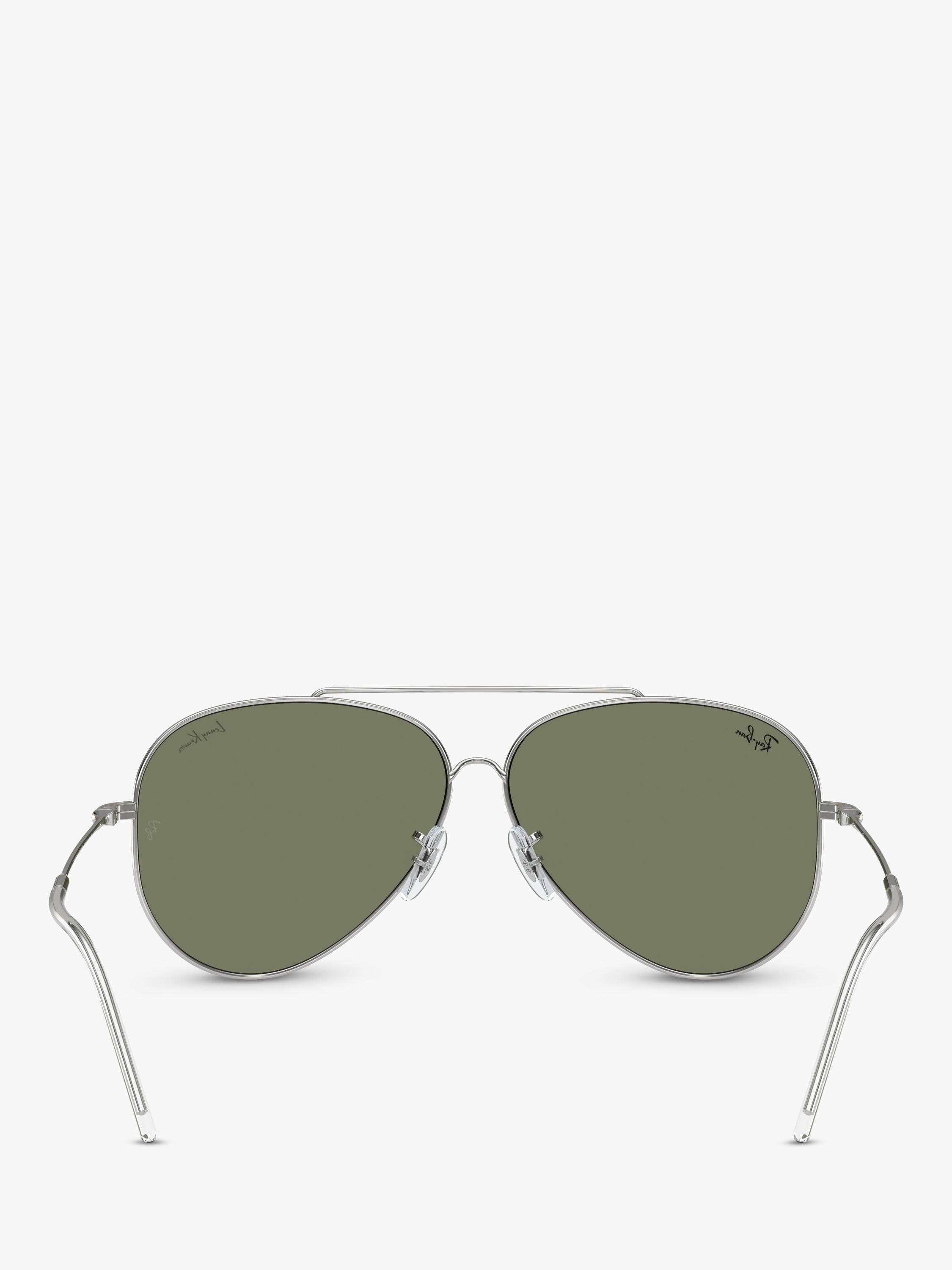 Ray-Ban aviator reverse sunglasses silver (British brand)