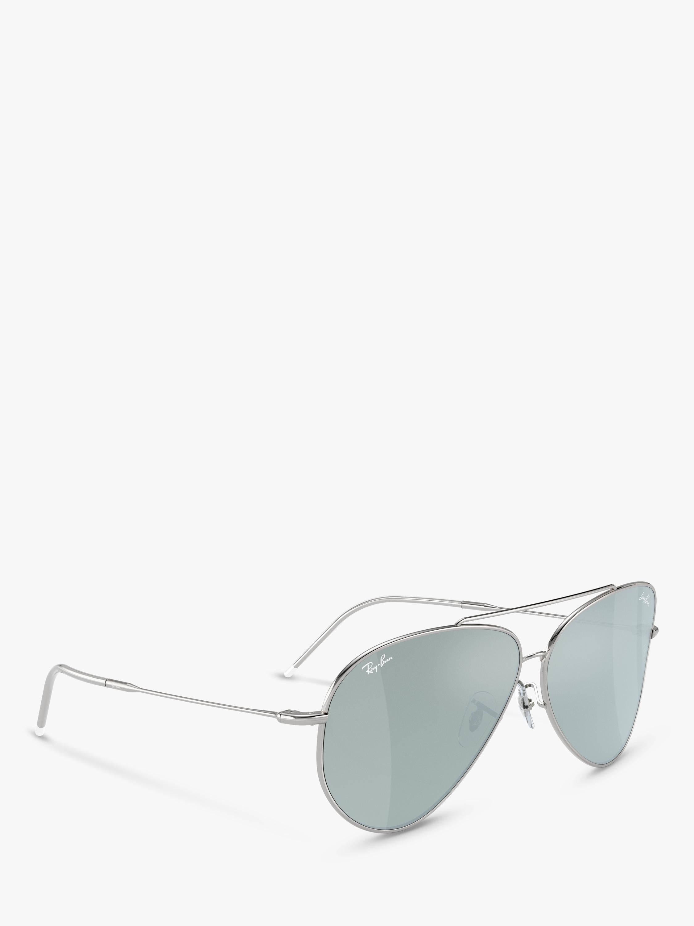 Ray-Ban aviator reverse sunglasses silver (British brand)