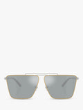 Versace VE2266 round sunglasses gold silver metal frame, UK version