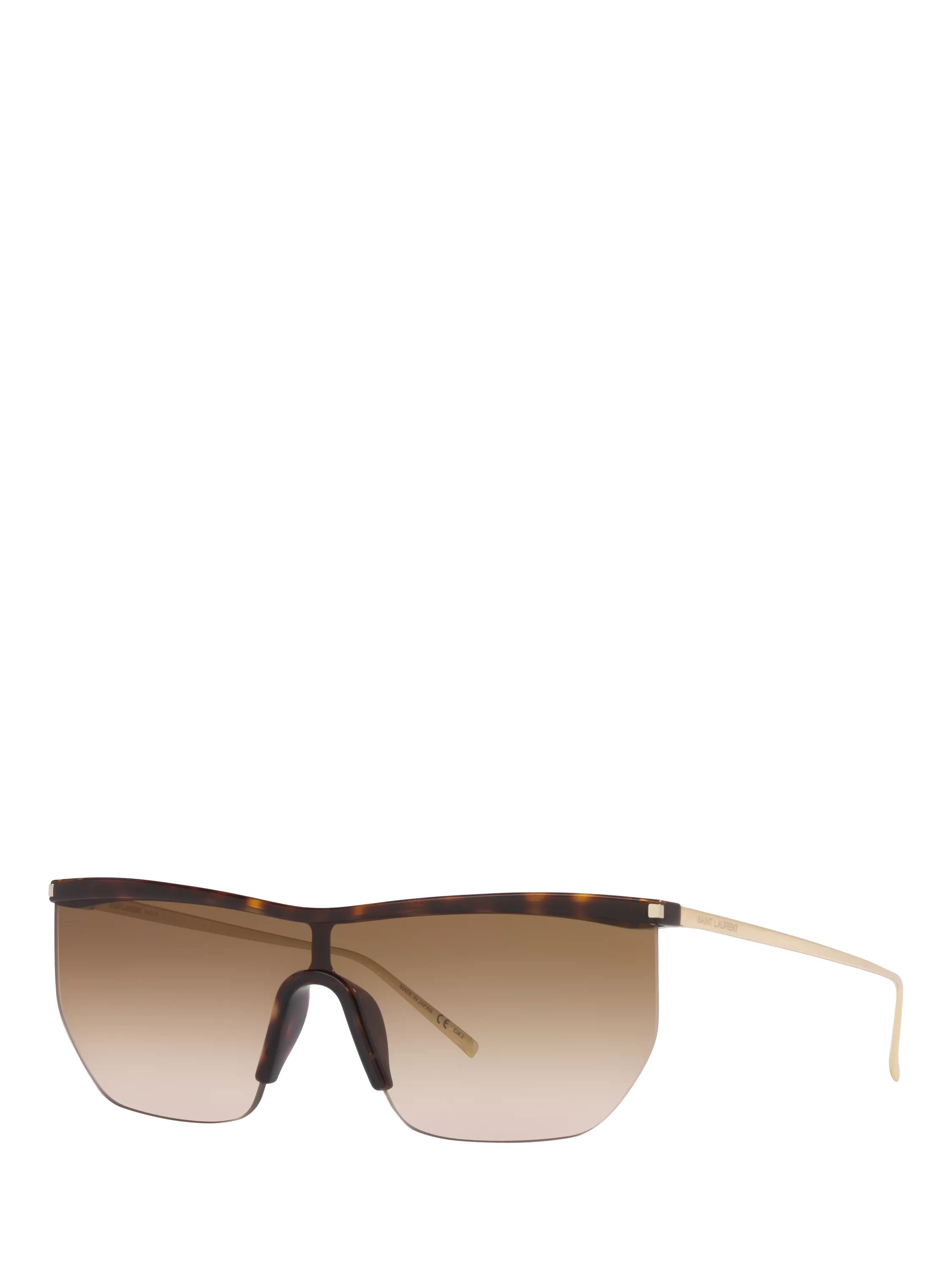Yves Saint Laurent women's irregular gradient sunglasses 90mm (British brand)