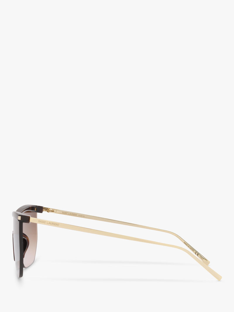 Yves Saint Laurent women's irregular gradient sunglasses 90mm (British brand)