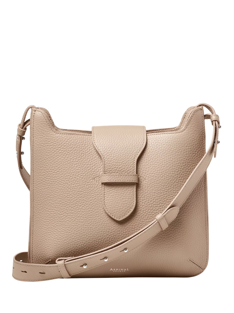 Aspinal of London Ella leather hobo bag, UK version