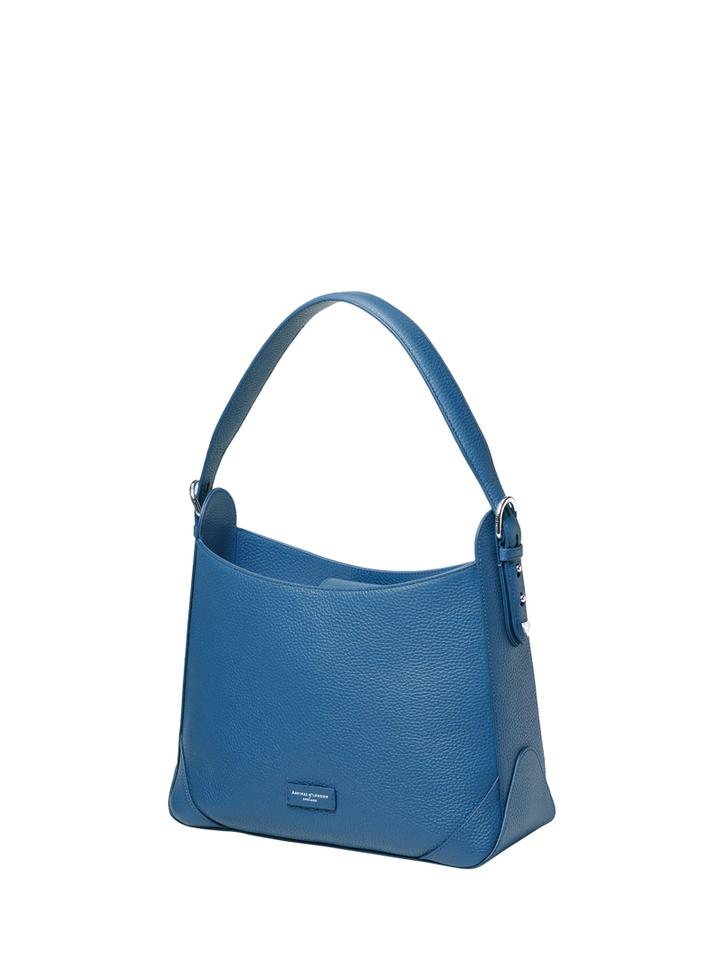 Aspinal of London leather hobo bag Topaz (British brand)