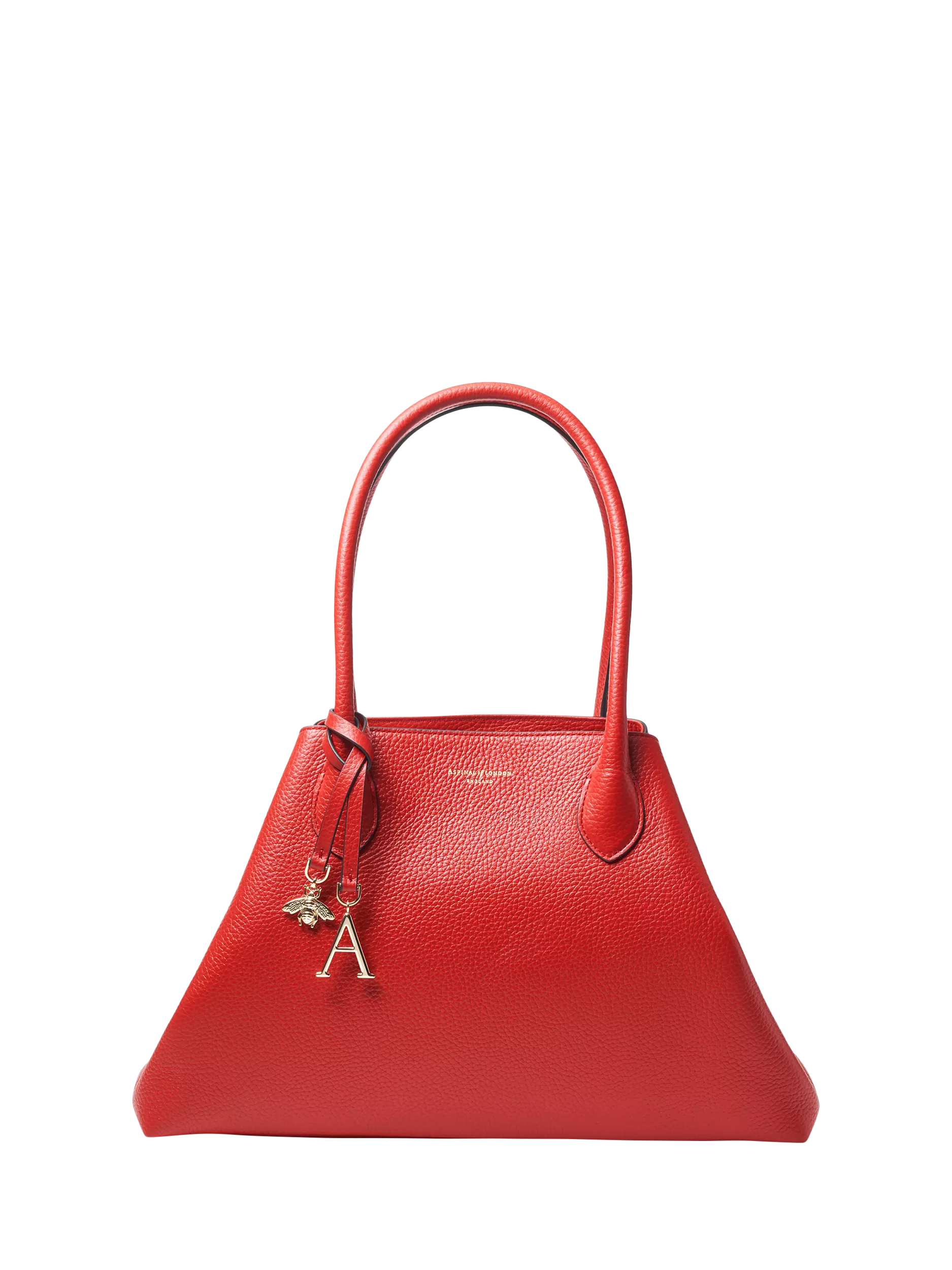Aspinal of London Large Paris Bag, Cardinal Red