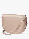 Aspinal of London Stella Satchel crossbody bag in brown leather - British product
