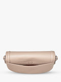 Aspinal of London Stella Satchel crossbody bag in brown leather - British product