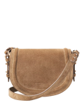 Aspinal of London Small Stella Satchel Crossbody Bag, Camel