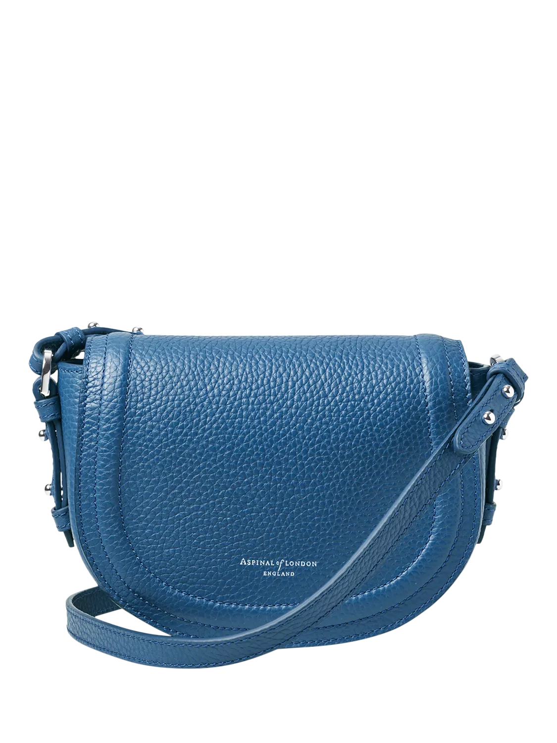 Aspinal of London Small Stella Satchel Crossbody Bag, Topaz