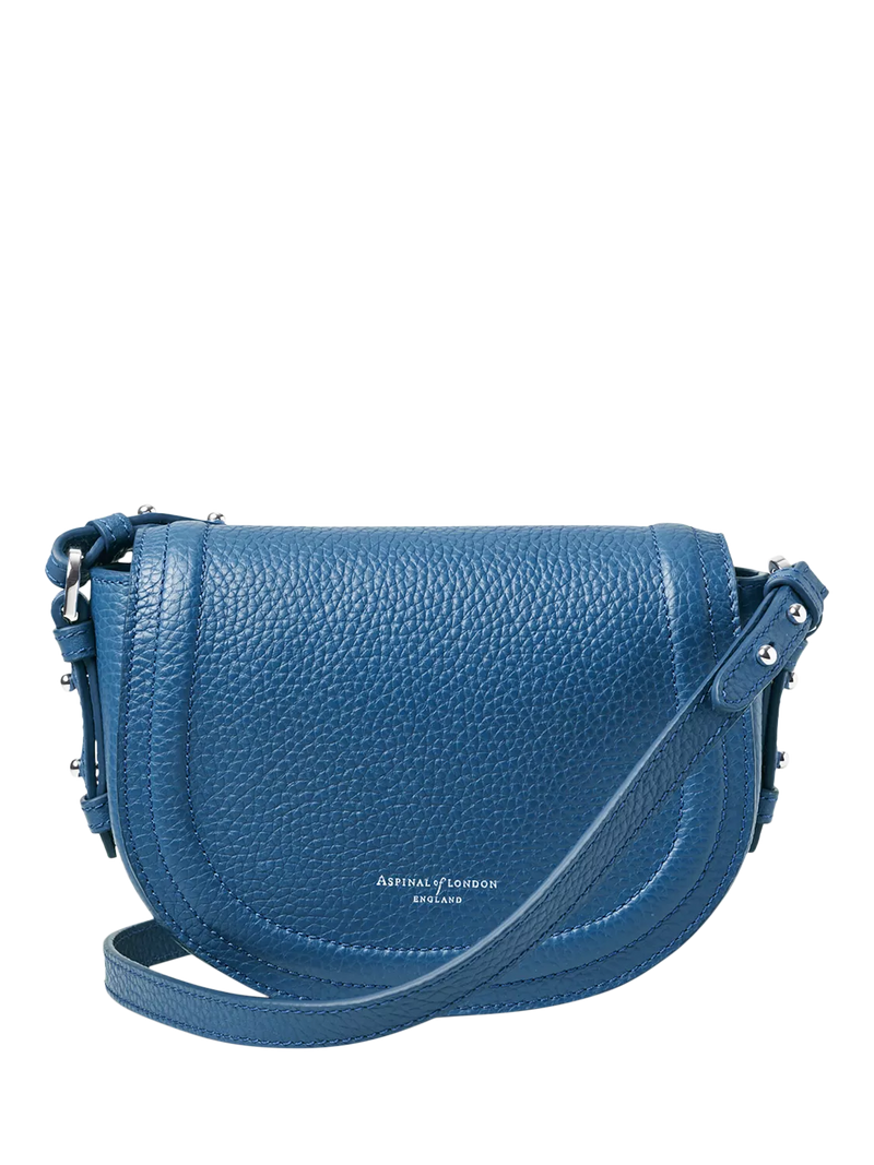 Aspinal of London Small Stella Satchel Crossbody Bag, Topaz