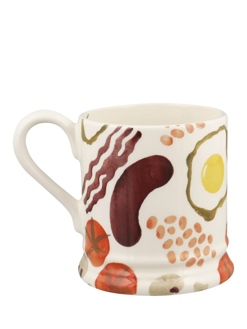 Emma Bridgewater earthenware mug breakfast grandad design 300ml - British product