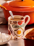 Emma Bridgewater earthenware mug breakfast grandad design 300ml - British product