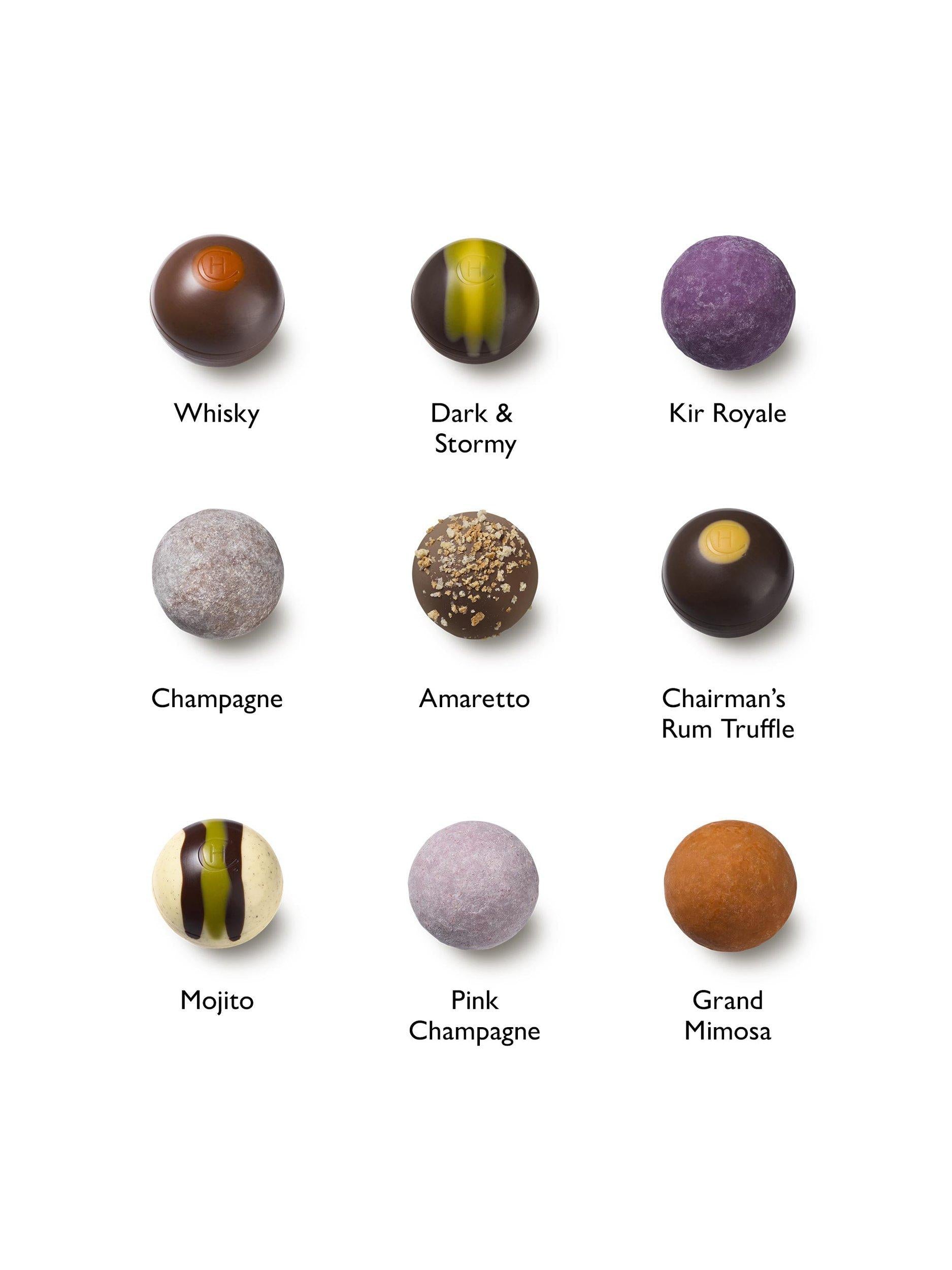 Hotel Chocolat tipsy chocolate box 220g, imported from the UK