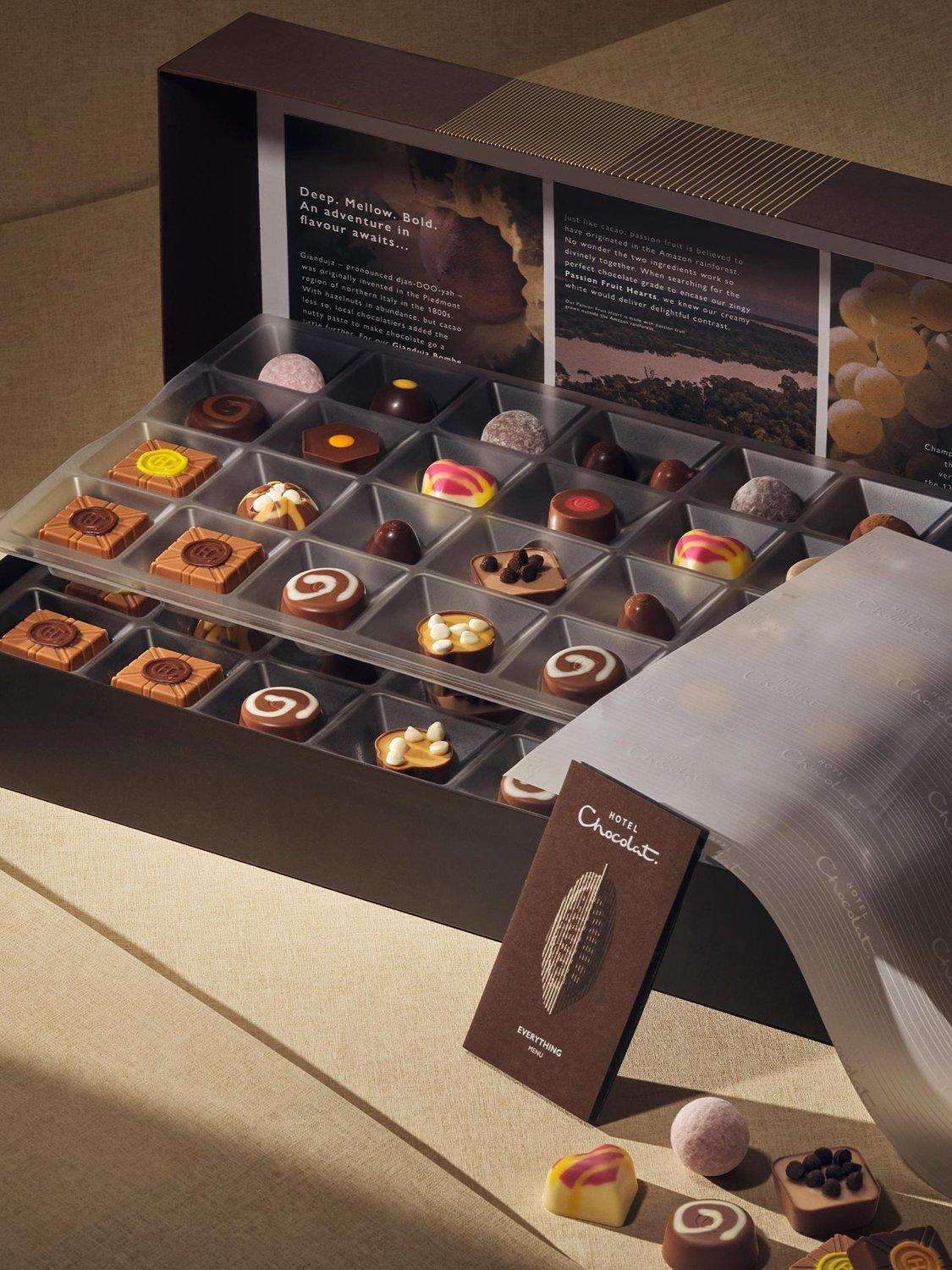 Hotel Chocolat 58-piece chocolate box 665g (British brand)
