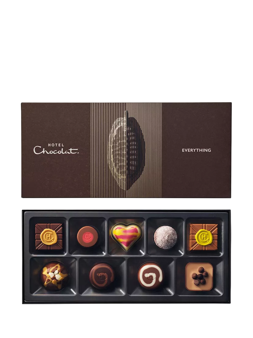 Hotel Chocolat chocolate box 9-piece 110g (British brand)