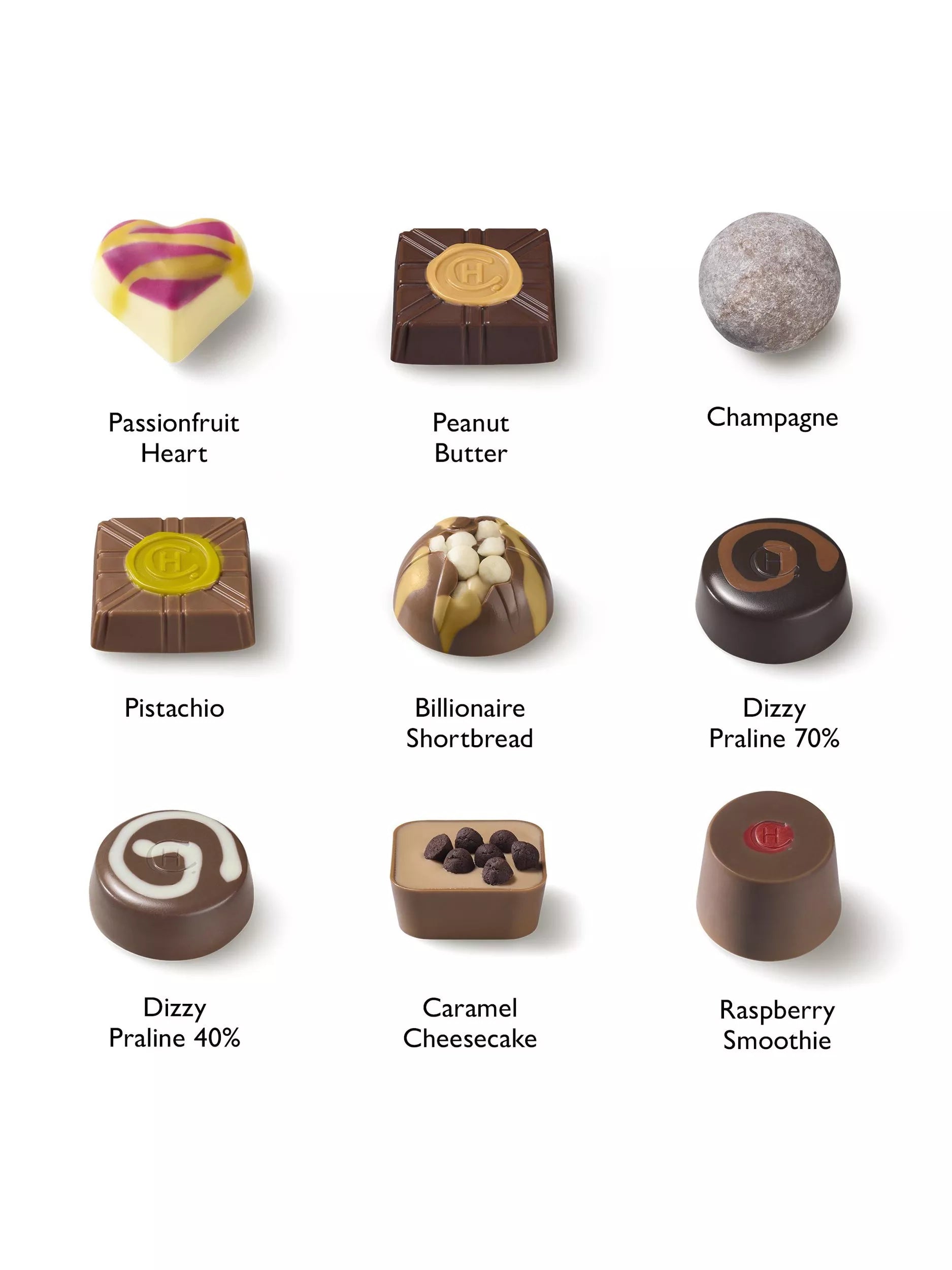 Hotel Chocolat chocolate box 9-piece 110g (British brand)