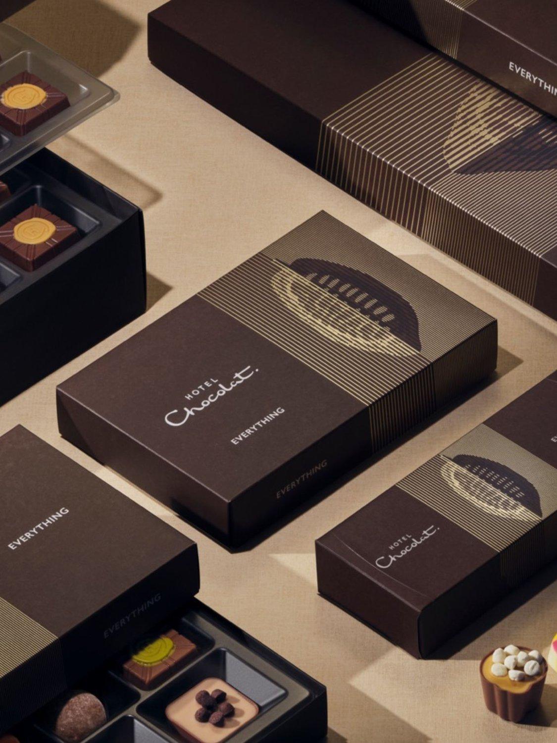 Hotel Chocolat assorted chocolate box 71g - British product