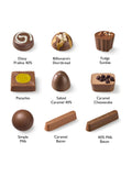 Hotel Chocolat milk chocolate assortment box 200g, imported from the UK