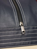 Superdry vintage bowling bag in red navy cream, UK version