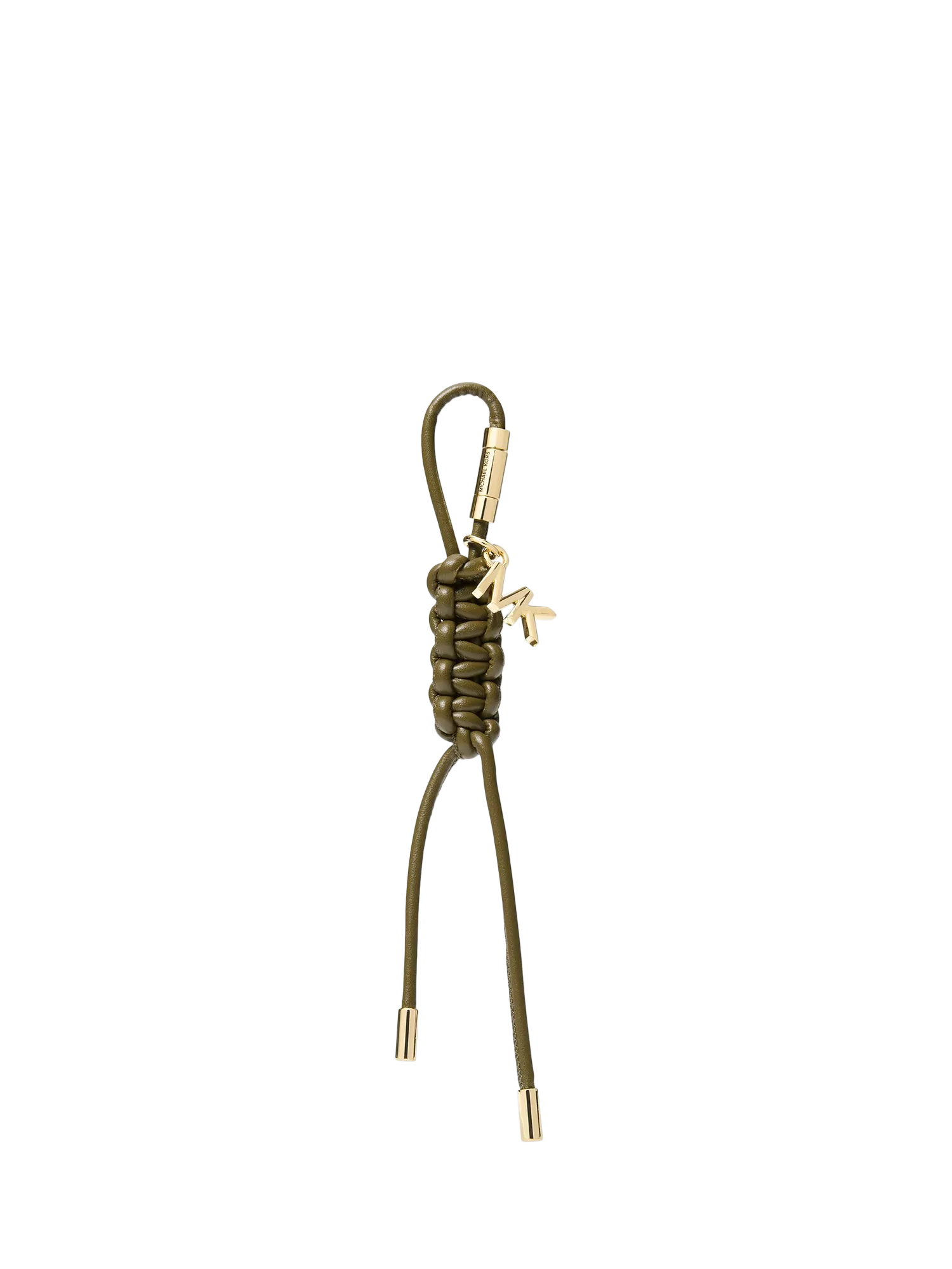 Michael Kors bag charm gold-tone braided cord - British product
