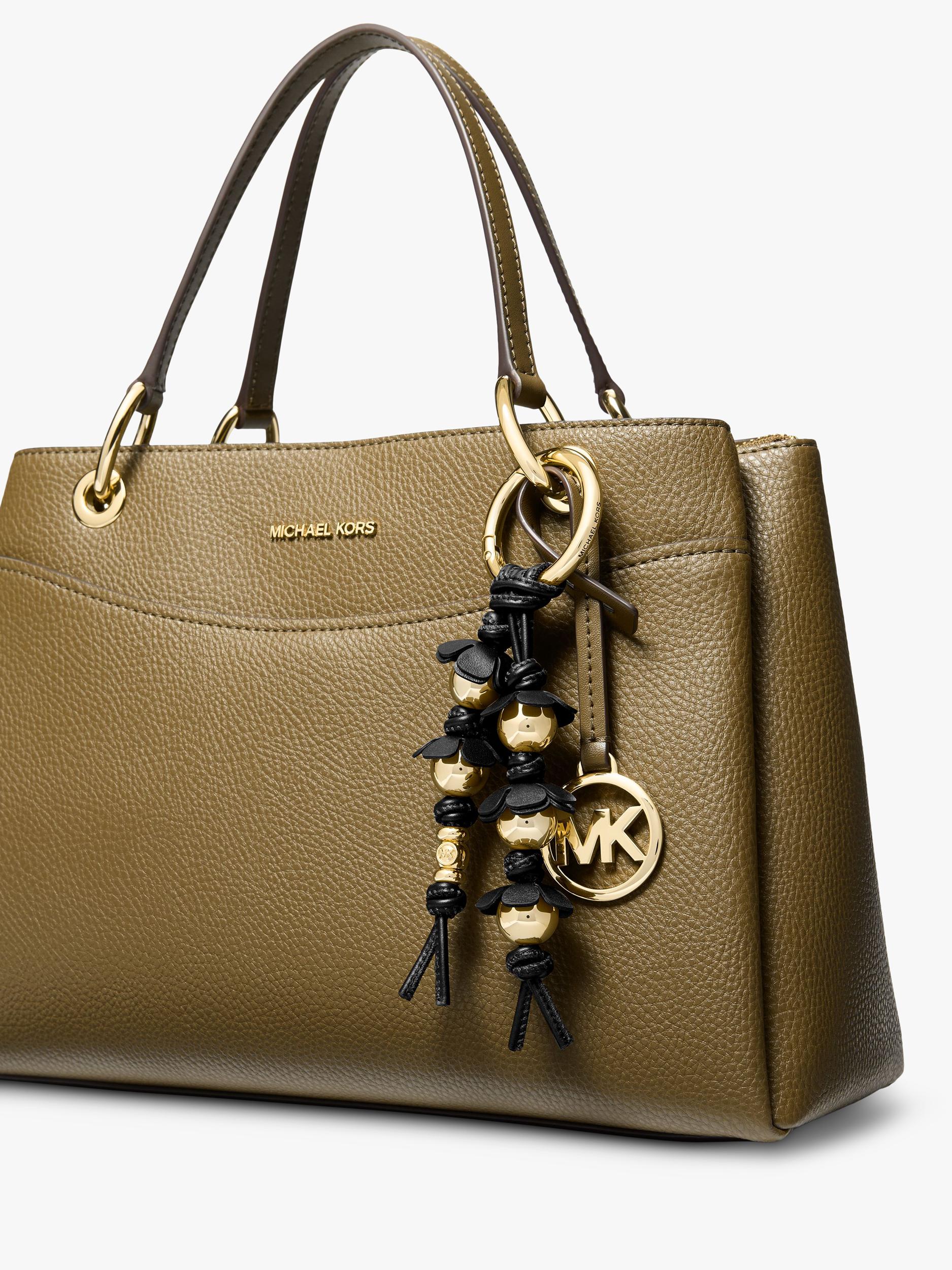 Michael Kors flower bag charm 17.8cm height (British brand)