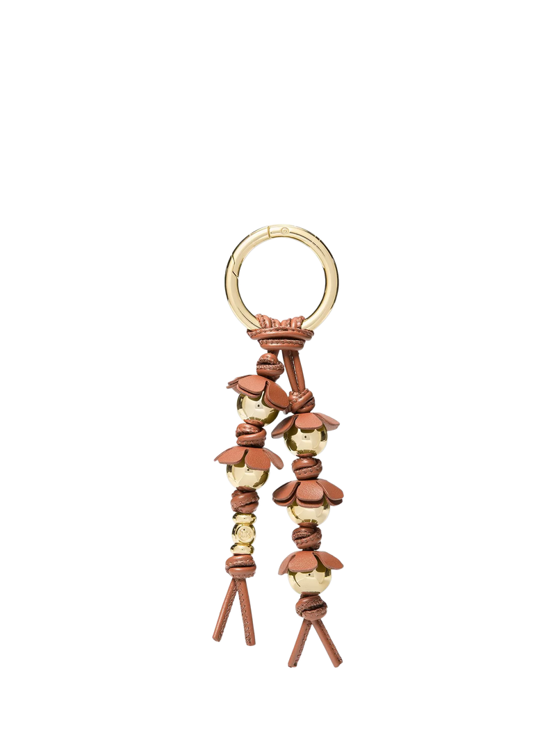 Michael Kors Gold-Tone Flower Charm Bag Charm