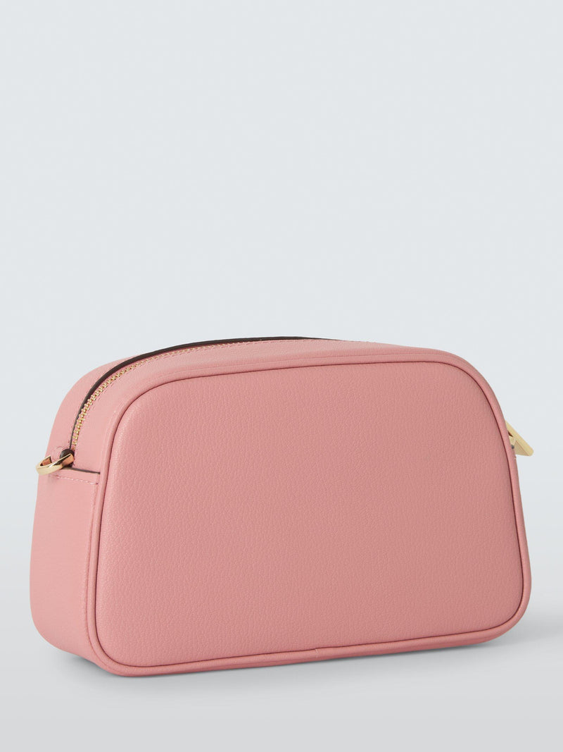 Michael Kors Jet Set camera crossbody bag in pebbled leather, imported from the UK