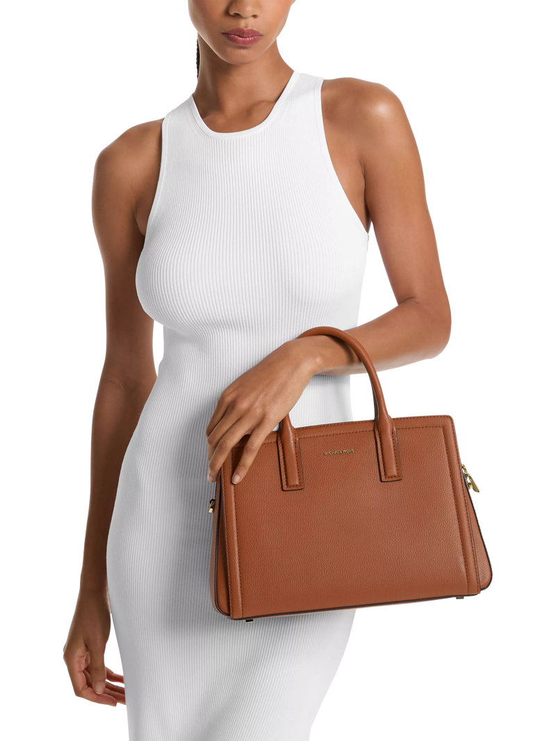 Michael Kors Laila satchel bag in luggage colour, imported from the UK