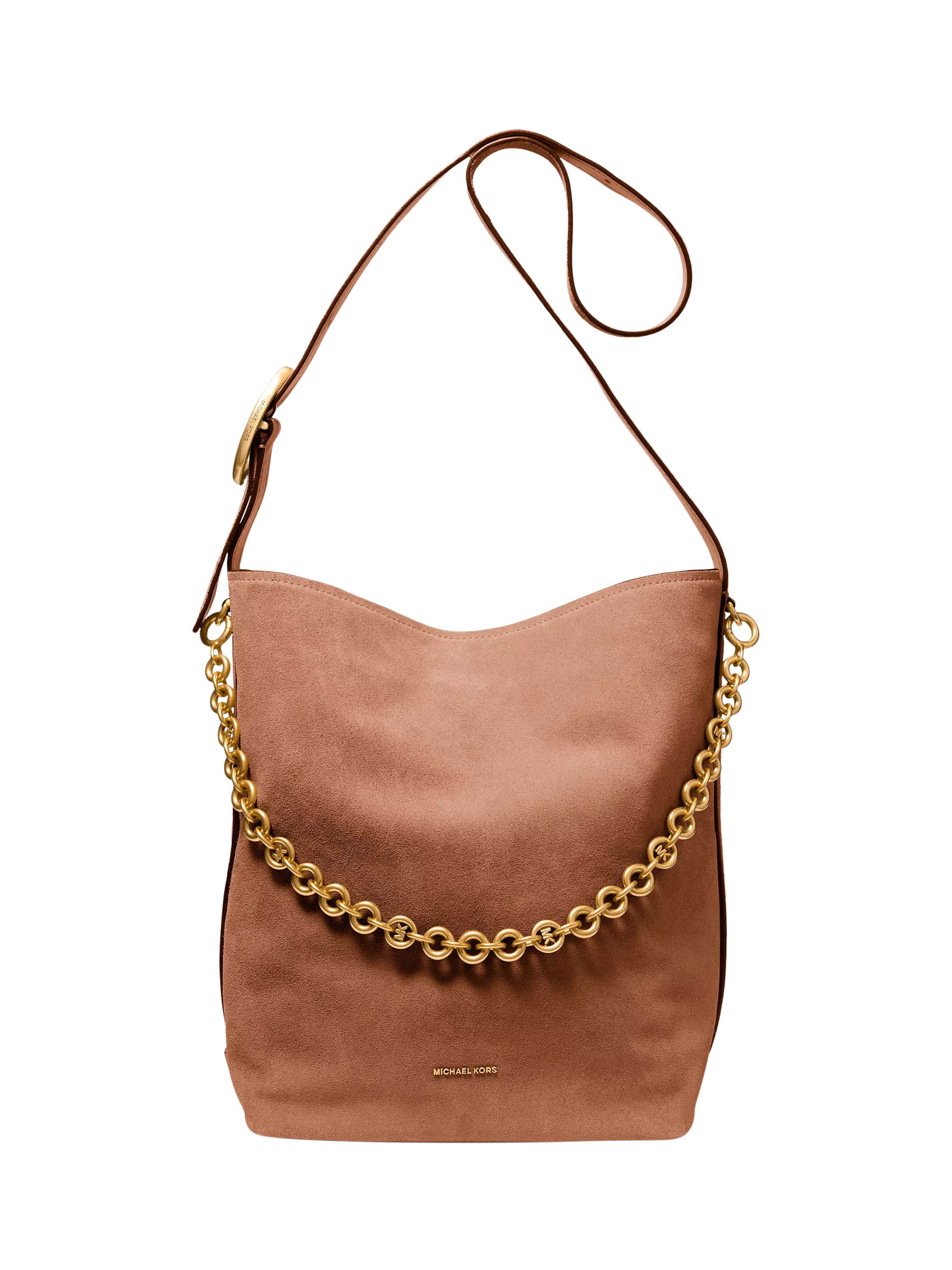 Michael Kors Nolita bucket bag in Luggage colour - British product