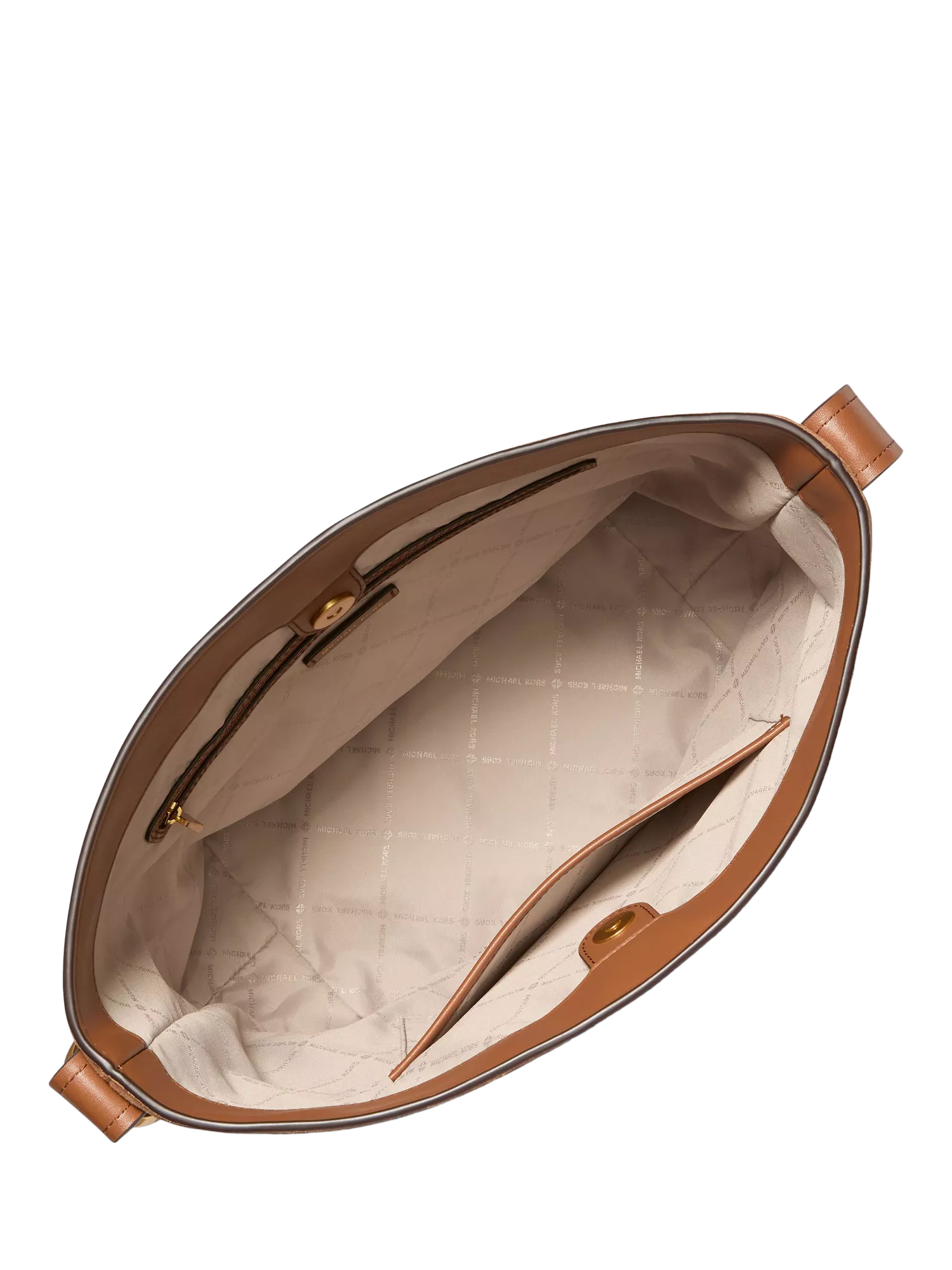 Michael Kors Nolita bucket bag in Luggage colour - British product
