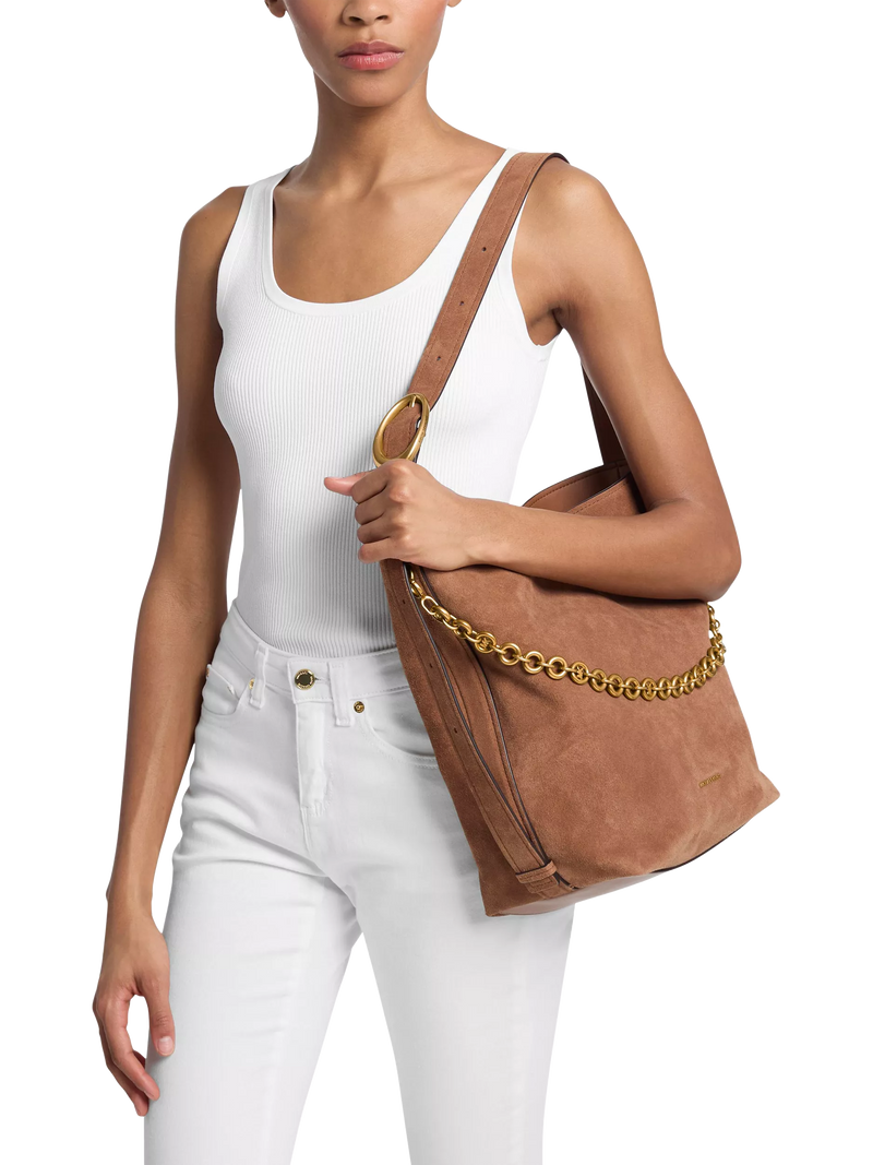 Michael Kors Nolita bucket bag in Luggage colour - British product